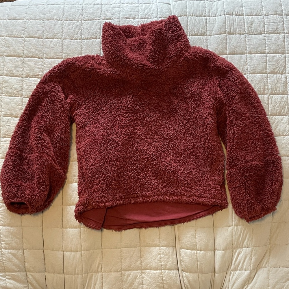 LuluLemon Warm Restore Sherpa Pullover